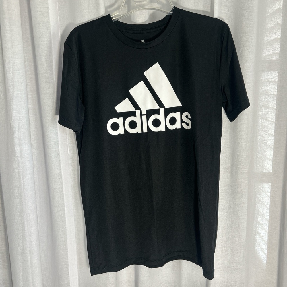 adidas Boy’s Dri Fit Black Tee